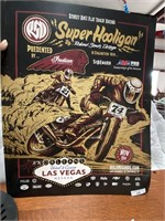 Pair of Motorcycle Race Posters