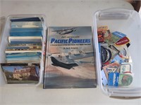 Pan Am Book, Postcards & Patches