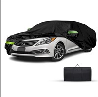 LUPATDY 6 Layers Outdoor Full Car Cover