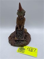 TOM CLARK GNOME HITCH, 1987, 96 SIGNED APPROX 9 IN