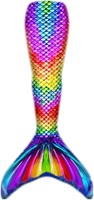 Summer Girl Mermaid Tail Sparkle Halloween Swimsui