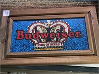 BUDWEISER "KING OF BEERS" UNIQUE MOSAIC PATTERN
