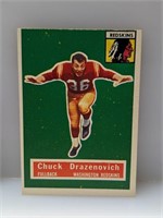 1956 Topps #37 Chuck Drazenovich (SP) Redskins
