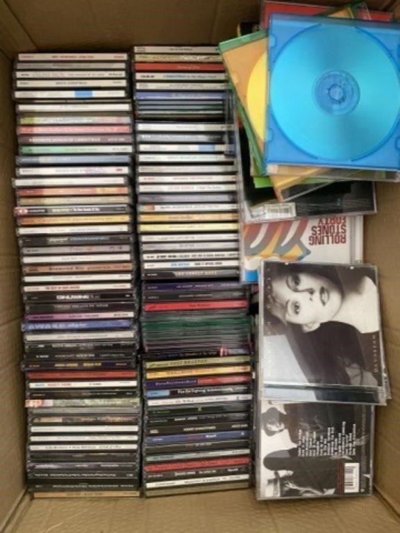 1 Box of Music CD's