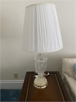 Pair of Lead Crystal Table Lamps