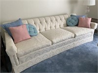 Formal 3 Cushion Sofa & Pillows