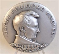 James Fenimore Cooper Great American Silver Medal