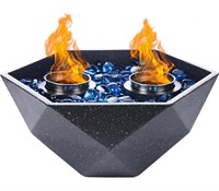 Tabletop Fire Pit Bowl Fireplace Indoor Outdoor