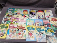19 Uncke Scrooge Walt Disney Comic Books.