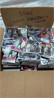 3500 mostly basketball cards
