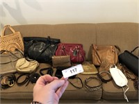 Collection of Handbags & Belts