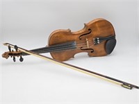 Antique Francois Salzard 1800's Violin w/ Bow