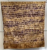 Shades of Purple & Brown African Print Material