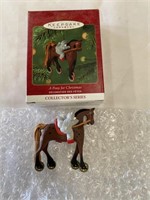 2001 Hallmark A Pony For Christmas Ornament