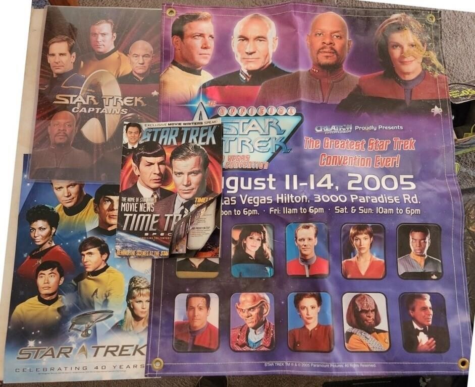 W - LOT OF STAR TREK COLLECTIBLES (A20)