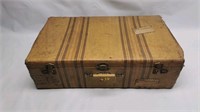 Vintage travel suitcase