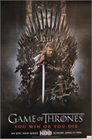 Autograph Game of Thornes Poster