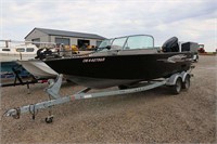 PRINCECRAFT 200 XPEDITION BOAT, MOTOR & TRAILER