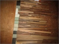 Hardwood trim pieces