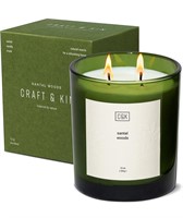 Craft & Kin Craft and Kin Green Candles