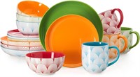 DOWAN 16-Piece Dinnerware  Service for 4