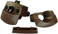 (P) JR Products 20505 Brown Privacy Latch