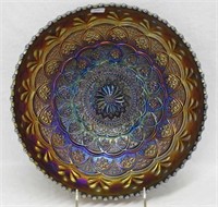 Persian Garden lg IC shaped bowl - purple