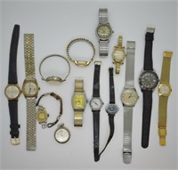 14 pcs. Vintage Wrist Watches