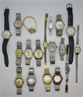 18 pcs. Vintage Wrist Watches