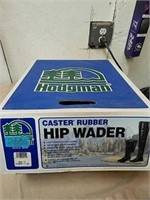 Hodgman Caster rubber hip waders look new in box