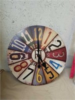 Decorative wall clock 15" round