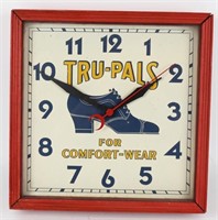 TRU-PALS SHOES ELECTRIC CLOCK