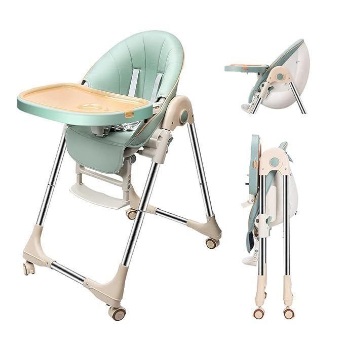 Baby High Chair for Toddlers Foldable  Adj Seat Gr