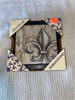 $20  THIRSTYSTONE ABSORBENT AMBIANCE COASTER SET