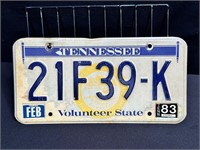 (7) Tennessee Plates