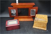 Picture Frame & Jewelry Boxes
