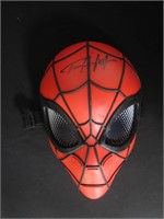 TOM HOLLAND SIGNED MASK WITH COA