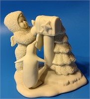 Dept. 56 Snow Baby w/Penguin Figurine