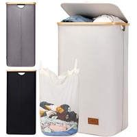 DOFASAYI Laundry Basket  Hamper with Lid   120L