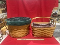 2 Longaberger baskets