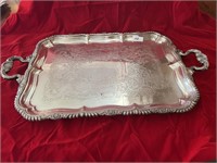 GORHAM SILVER PLATE LARGE TRAY