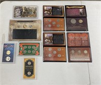 Group of Collectible Coin Sets