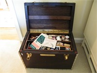 SEWING BOX by KEM GORE LOADED WITH SUPPLIES