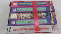 VHS Tapes-Dream Cars '50's-60's-Lot