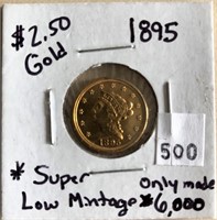 $2.50 Quarter Eagle