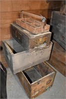4- Wooden Boxes