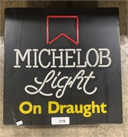 Michelob Light Beer Sign.