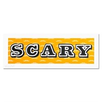 Ben Eine, "Scary" Limited Edition Screen Print, Nu