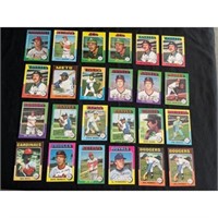 Over 475 1975 Topps Baseball Cards Nice Shape