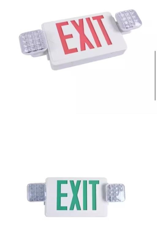 Commercial Electric Emergency Exit LED Light
